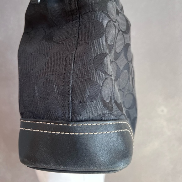 Coach canvas c signature hobo bag - Picture 8 of 15